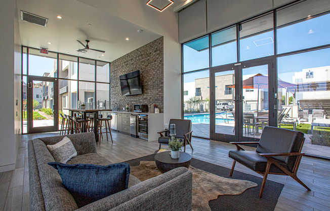 Clubhouse at Senderos at South Mountain in Phoenix AZ September 2020