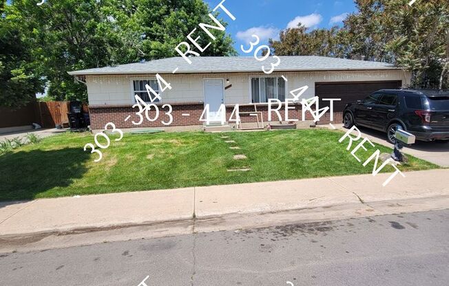 3 Bedroom 2 Bath Home in Montbello..More pictures coming soon!!