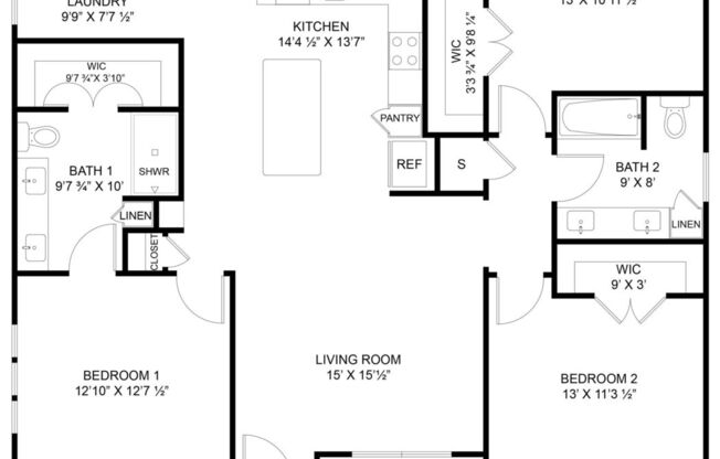 3 beds, 2 baths, 1,398 sqft, $2,610