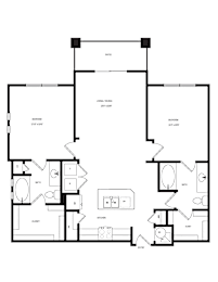 2 beds, 2 baths, 1,151 sqft, $2,495