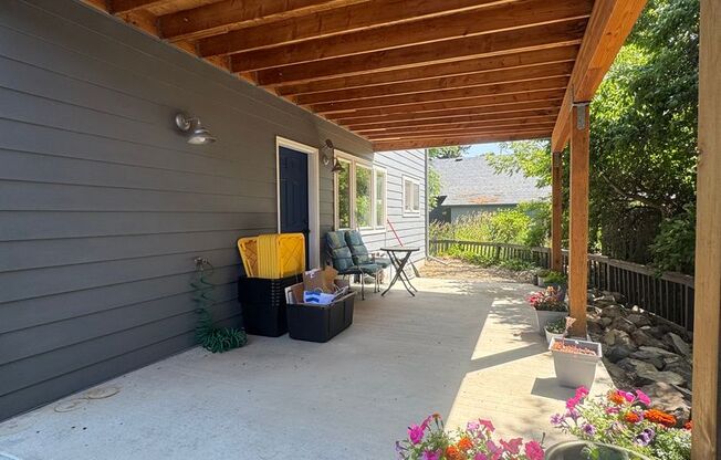 3-Bed, 3-Bath Home for Lease w/ Rooftop Deck and Serene Creek