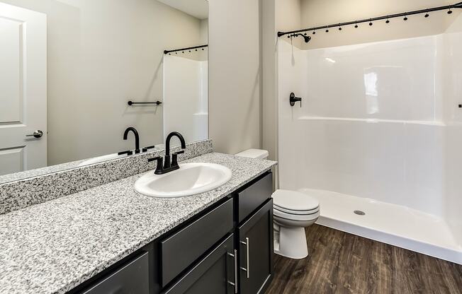 Bathroom With Bathtub at Tiburon Ridge, Omaha, NE