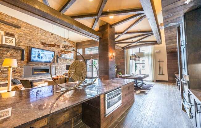 Kitchen Counter at Aviator West 7th, Texas