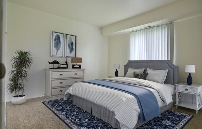 Second Bedroom in Buckingham Layout at Windsor Place Apartments, Davison 48423