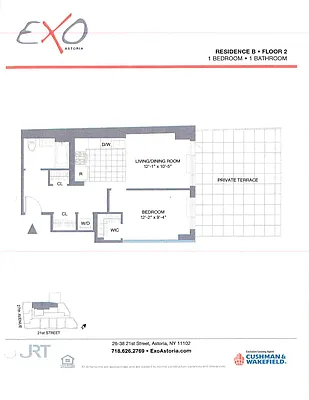 Studio, 1 bath, $3,550, Unit 2B
