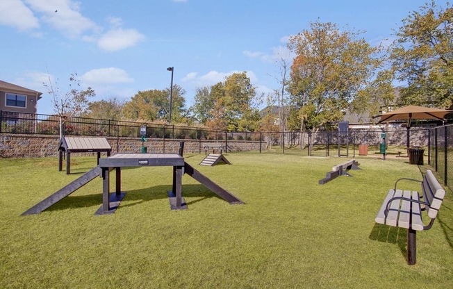 Dog Park at Atria Apartments in Tulsa, OK