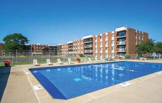 Swimming Pool With Sparkling Water at Lansing Riverwood, LLC, Lansing, IL, 60438