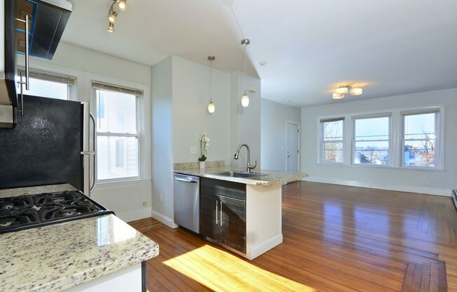First Floor - 2 Bedroom Plus an Office with Parking