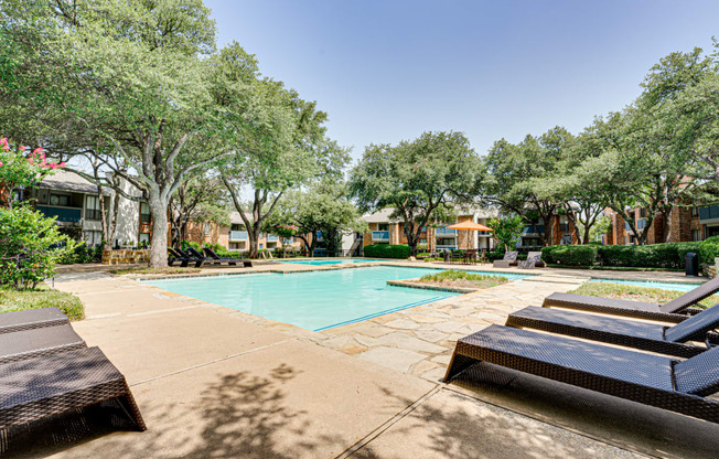 Poolside Decks at Southern Oaks, Fort Worth, Texas