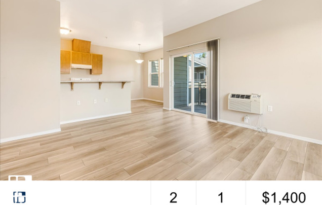 2 beds, 1 bath, 901 sqft, $1,400, Unit 1154-302