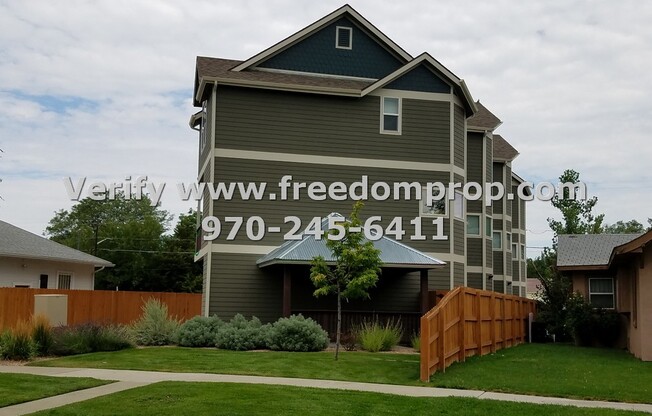 Highly Energy Efficient 2 Bedroom 1 Bath Townhouse Downtown GJ