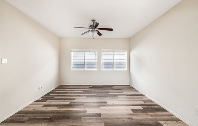 Charming 3-bedroom, 2-bath single-family home with a spacious 2-car garage.