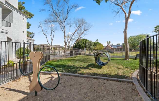 Dog Park at Haven at Arrowhead Apartment Homes in Glendale Arizona