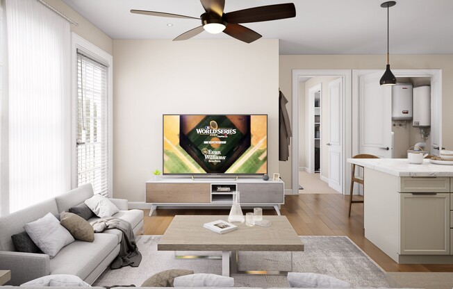 1 bed, 1 bath, 728 sqft, $1,236