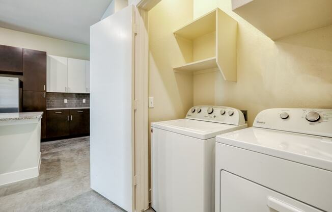 Washer and Dryer at Eleven by Windsor 811 East 11th Street Austin, TX 78702