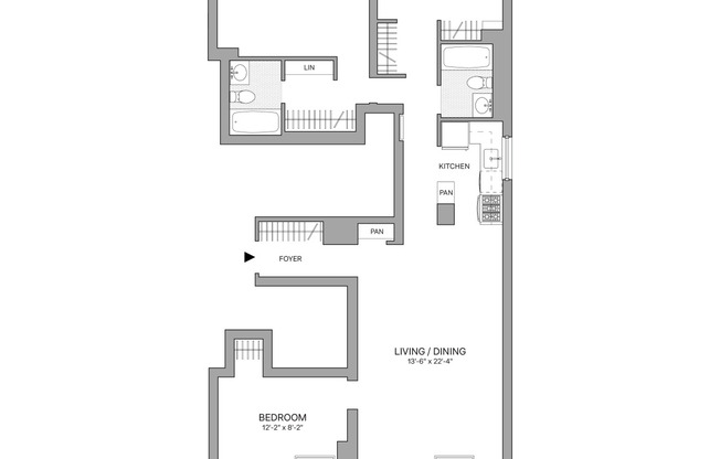 3 beds, 2 baths, $10,540, Unit 14A