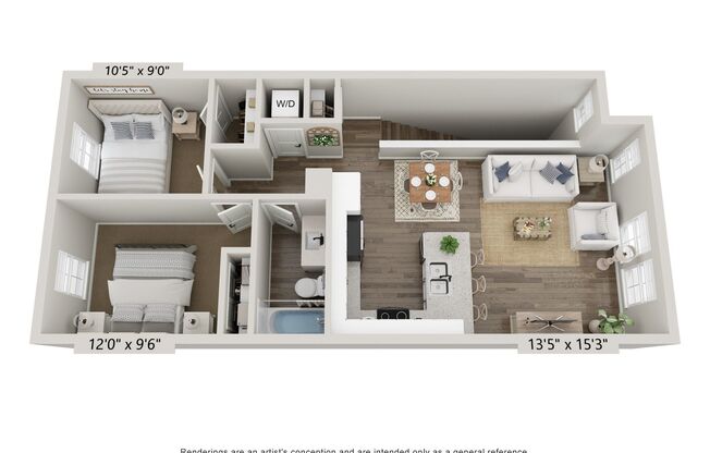 3 beds, 2 baths, 1,148 sqft, $1,750, Unit 4609 Pantheon Way