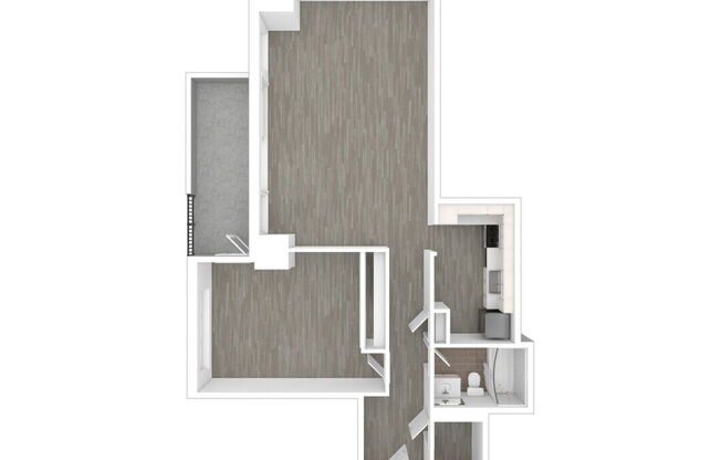 1 bed, 1 bath, 686 sqft, $5,175