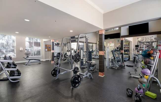 Townhomes Of Bent Tree -Gym Weights