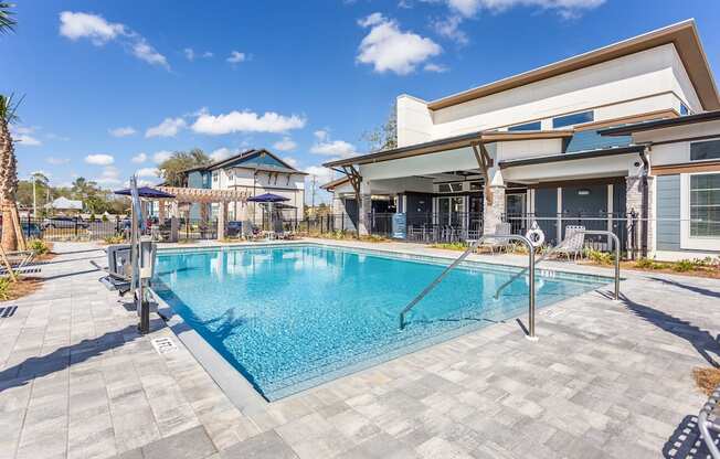 take a dip in our resort style swimming pool