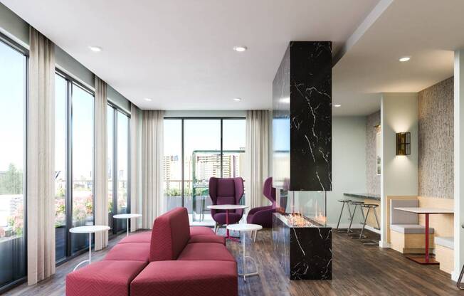 Social Club at 23rd Place Apartment, Chicago, IL