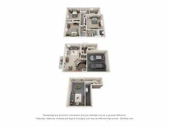 3 beds, 2.5 baths, 2,145 sqft, $2,827