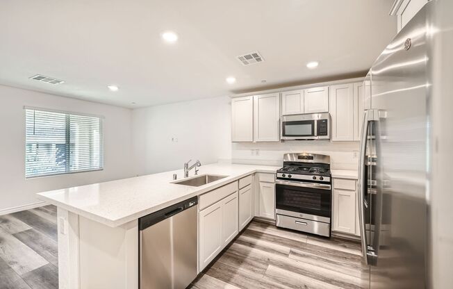 MODERN Stylish 2-Bedroom New-Build Townhome in a GATED Community!