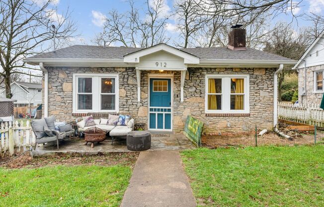 Awesome East Nashville Stone Cottage in great location on dead-end street!