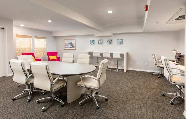 Business Center With Wifi at 55+ FountainGlen Laguna Niguel, Laguna Niguel, California