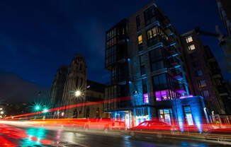 Night View Of City at Berkshire 15, Washington, DC, 20009