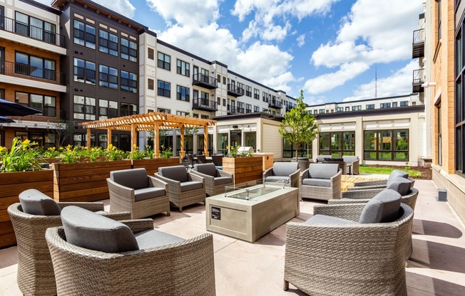 Enjoy Your Day At Rooftop Deck at The Legends at Berry 62+ Apartments, Minnesota 