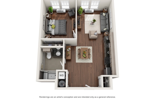 1 bed, 1 bath, 719 sqft, $2,390, Unit 313