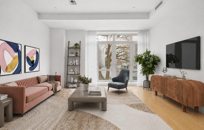 1 bed, 1 bath, $4,395, Unit 2B