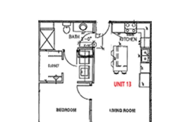 2 beds, 2 baths, 1,000 sqft, $1,250, Unit Model 1460 Unit- 2 BDRM 2 BATH