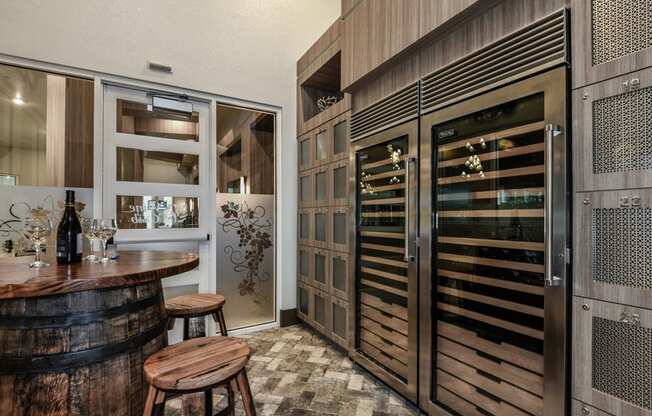 Wine Room at Centre Pointe Apartments in Melbourne, FL