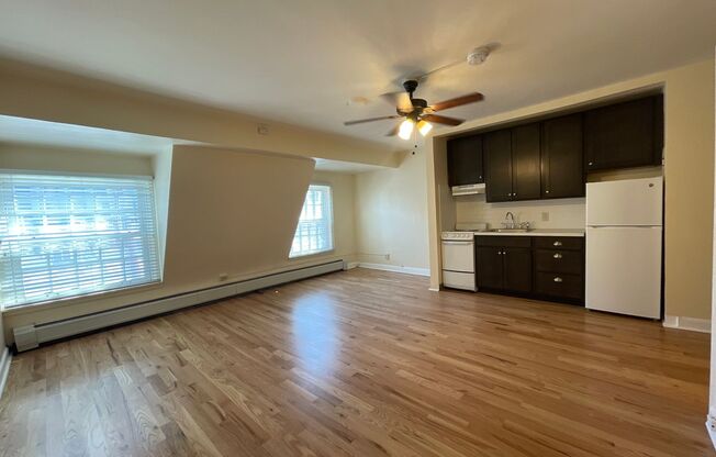 Studio, 1 bath, 370 sqft, $1,050, Unit A-38