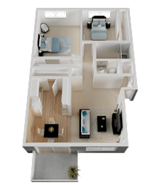 2 beds, 1.5 baths, 1,025 sqft, $3,145