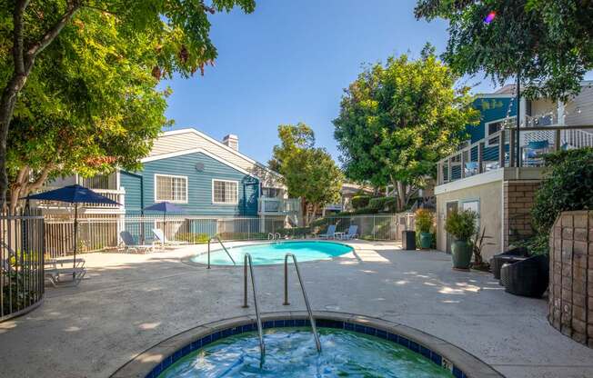 Pool and spa