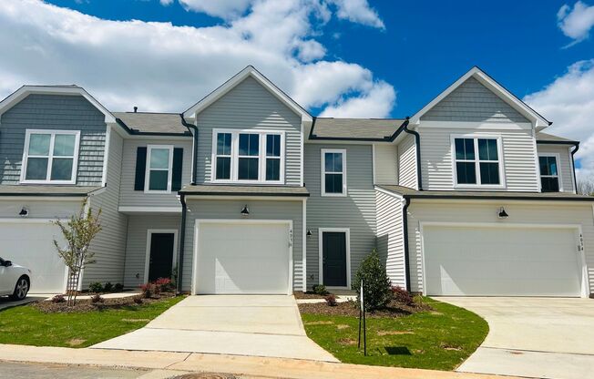 BRAND NEW 2-story 1-car garage Jamestown townhome with 3 bedroom 2.5 bath