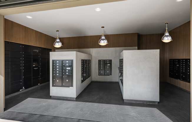 the tasting room has a large selection of wines and a large wall of wine racksat Westbury Apartments, Rancho Cucamonga, 91739