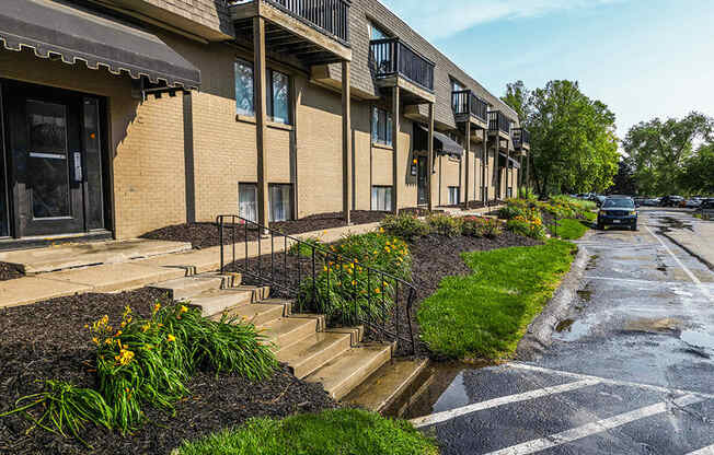 our apartments offer a parking lot for your car