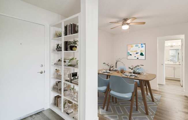 Dining Area of a 2 bedroom at Nutwood East Apartments
