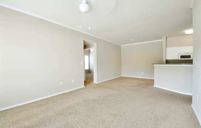 Neutral Carpeting at Stoneleigh on Cartwright Apartments, J Street Property Services, Balch Springs, 75180