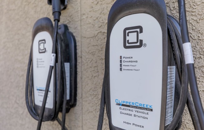 Electric Charging Station at The Preserve by Picerne, N Las Vegas