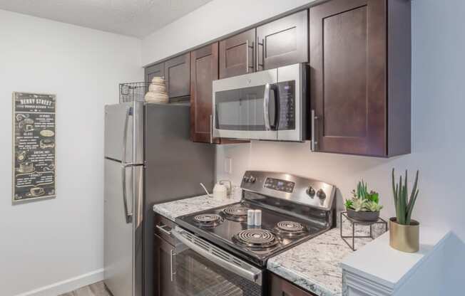 Elegant And Timeless Kitchen at Hilltop Apartments, Cincinnati, OH