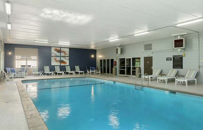 Indoor Pool at Hamline Terrace, Roseville, Minnesota
