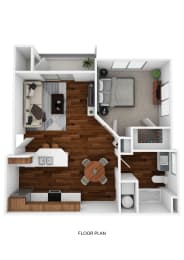 1 bed, 1 bath, 635 sqft, $1,395