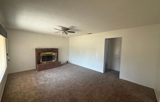 3 bed 1 bath home available now