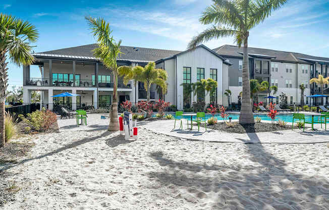 Pool deck