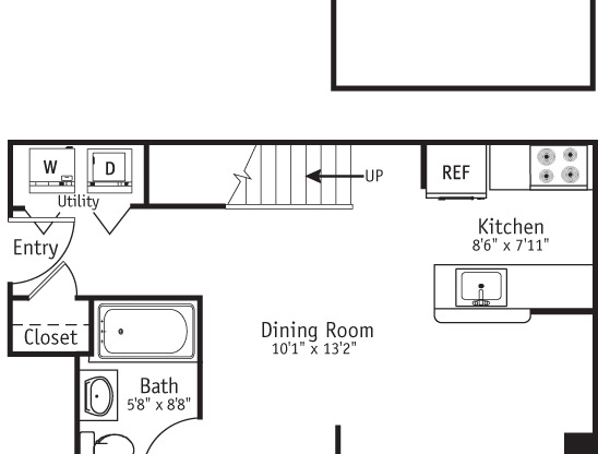 1 bed, 1 bath, 1,058 sqft, $3,135, Unit 40